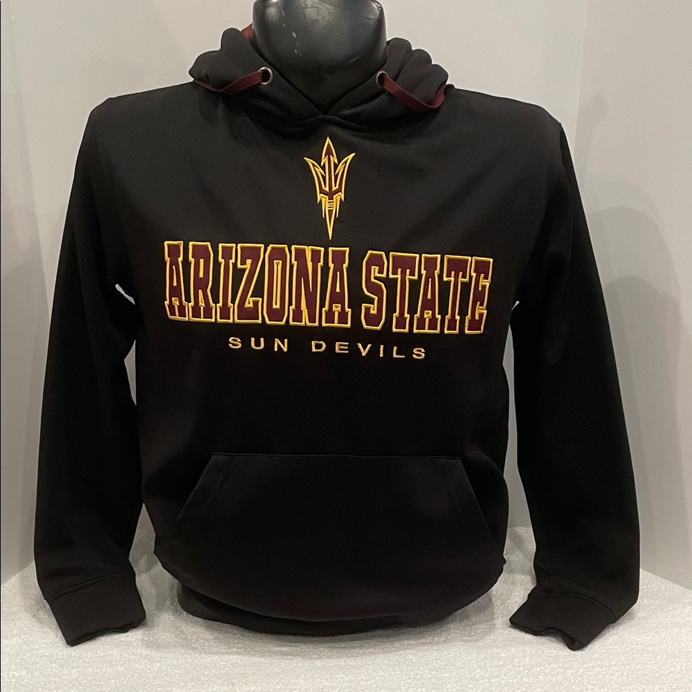 Unisex Colosseum Arizona State Sun Devils University Black Hoodie
